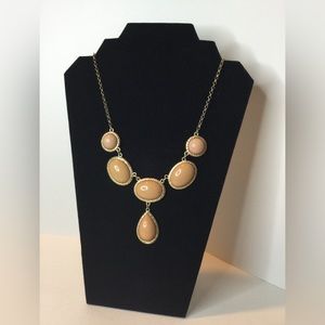 ONE SIZE, NATURAL STONES, ELEGANT, ACCESSORY, SOFT BEIGE